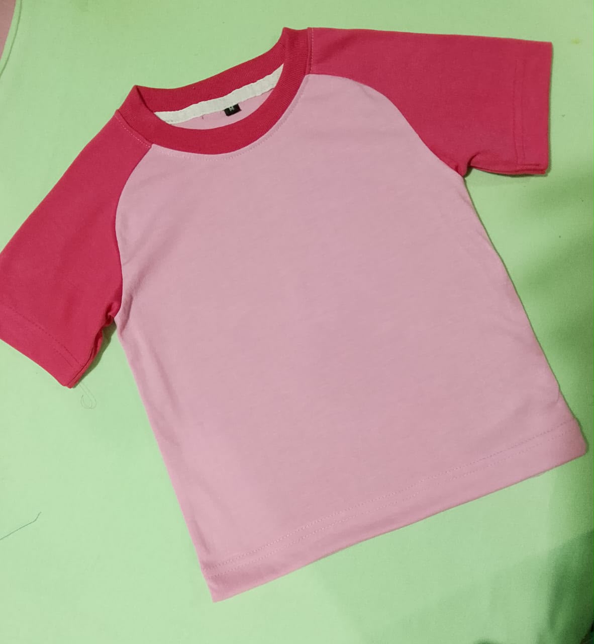Kids Raglan Pink